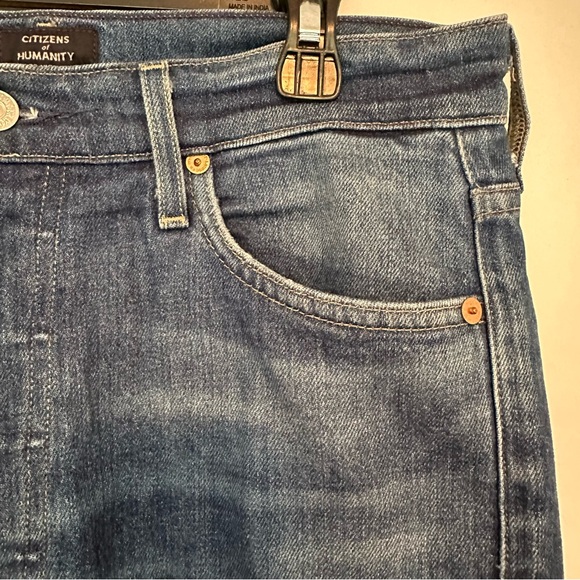 Citizens of Humanity Olivia Crop high rise slim jeans in size 28. - Picture 7 of 8